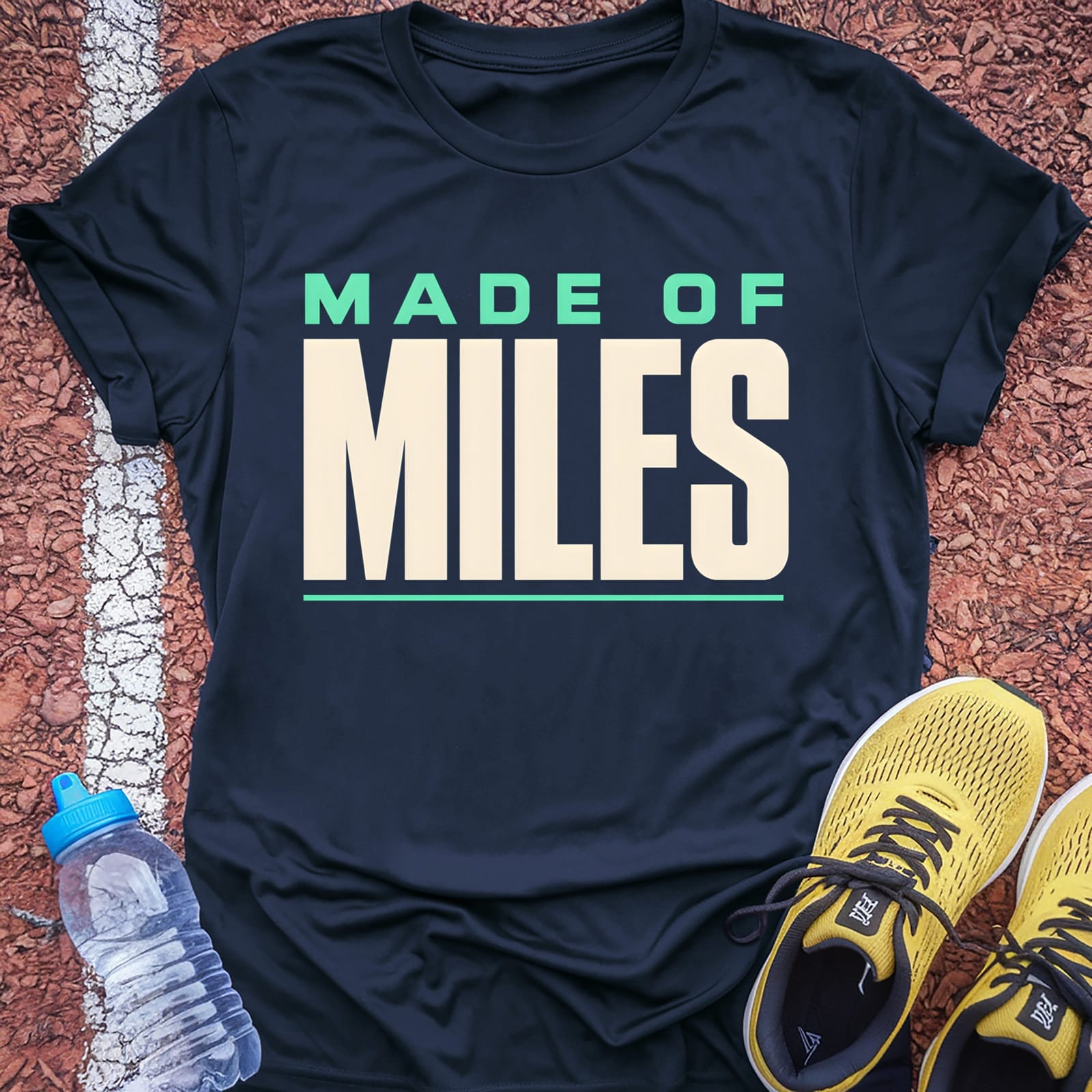 Made of Miles t-shirt — Navy