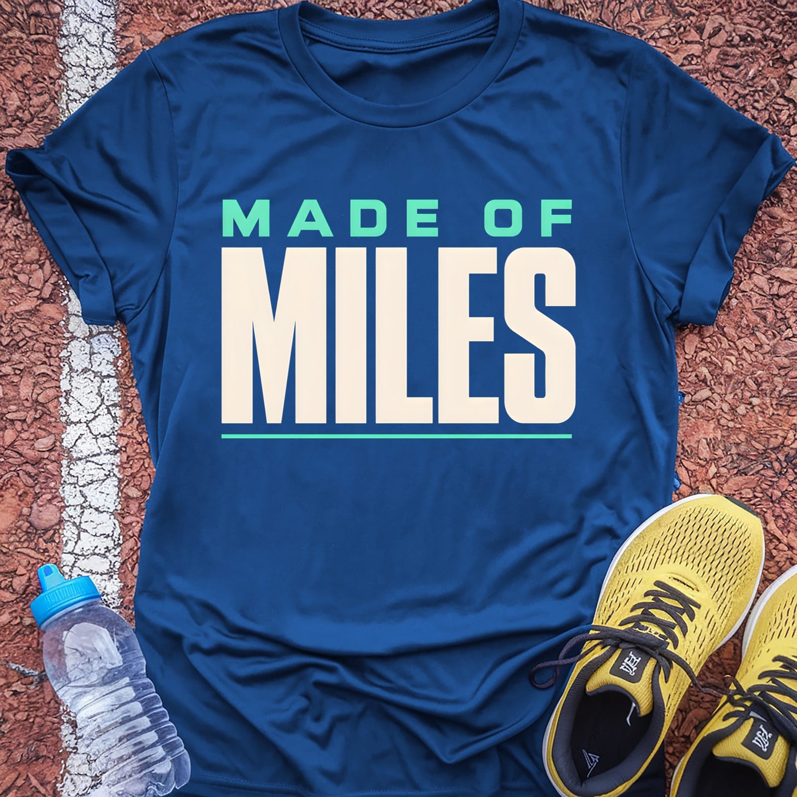 Made of Miles t-shirt — Royal