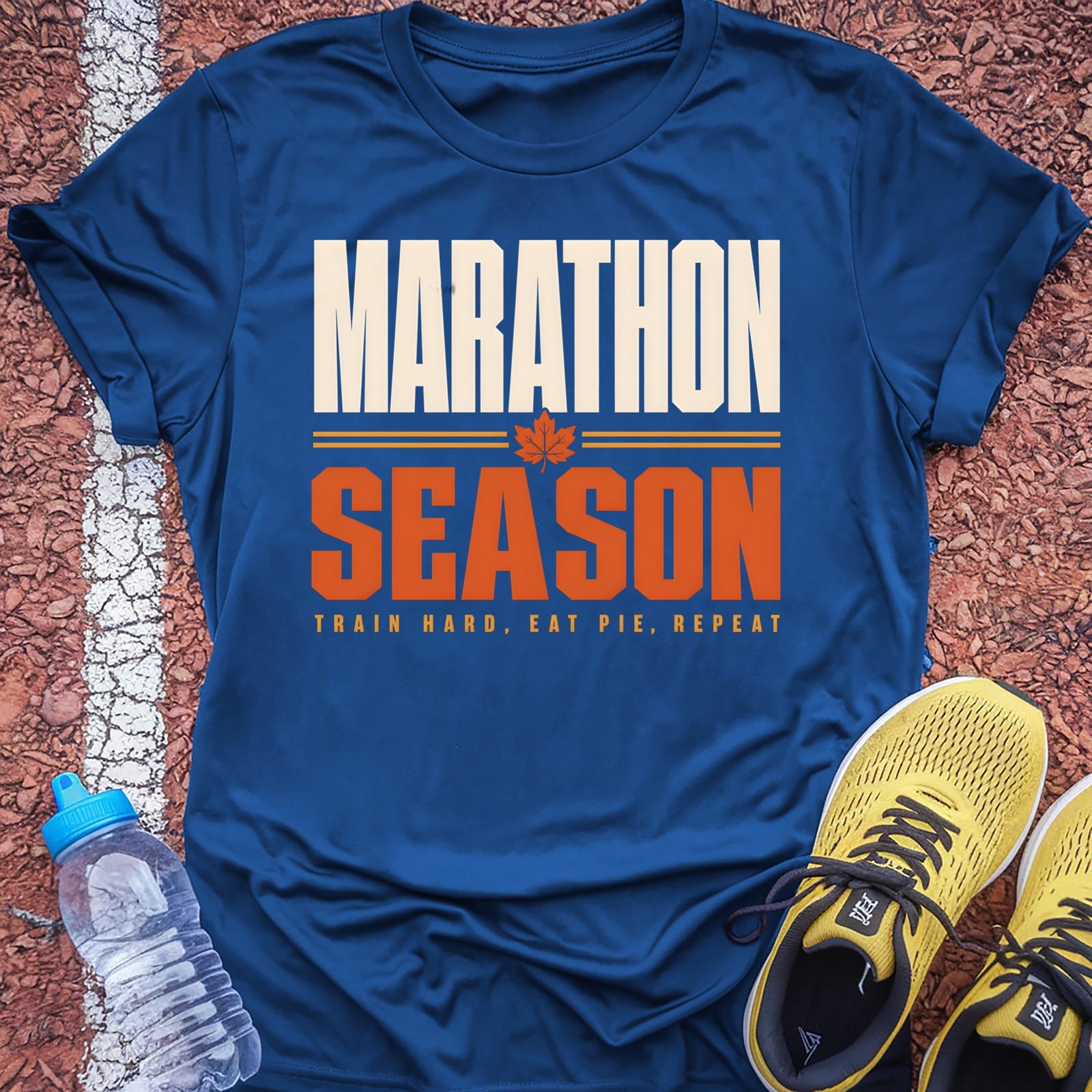 Marathon Season T-Shirt - Royal