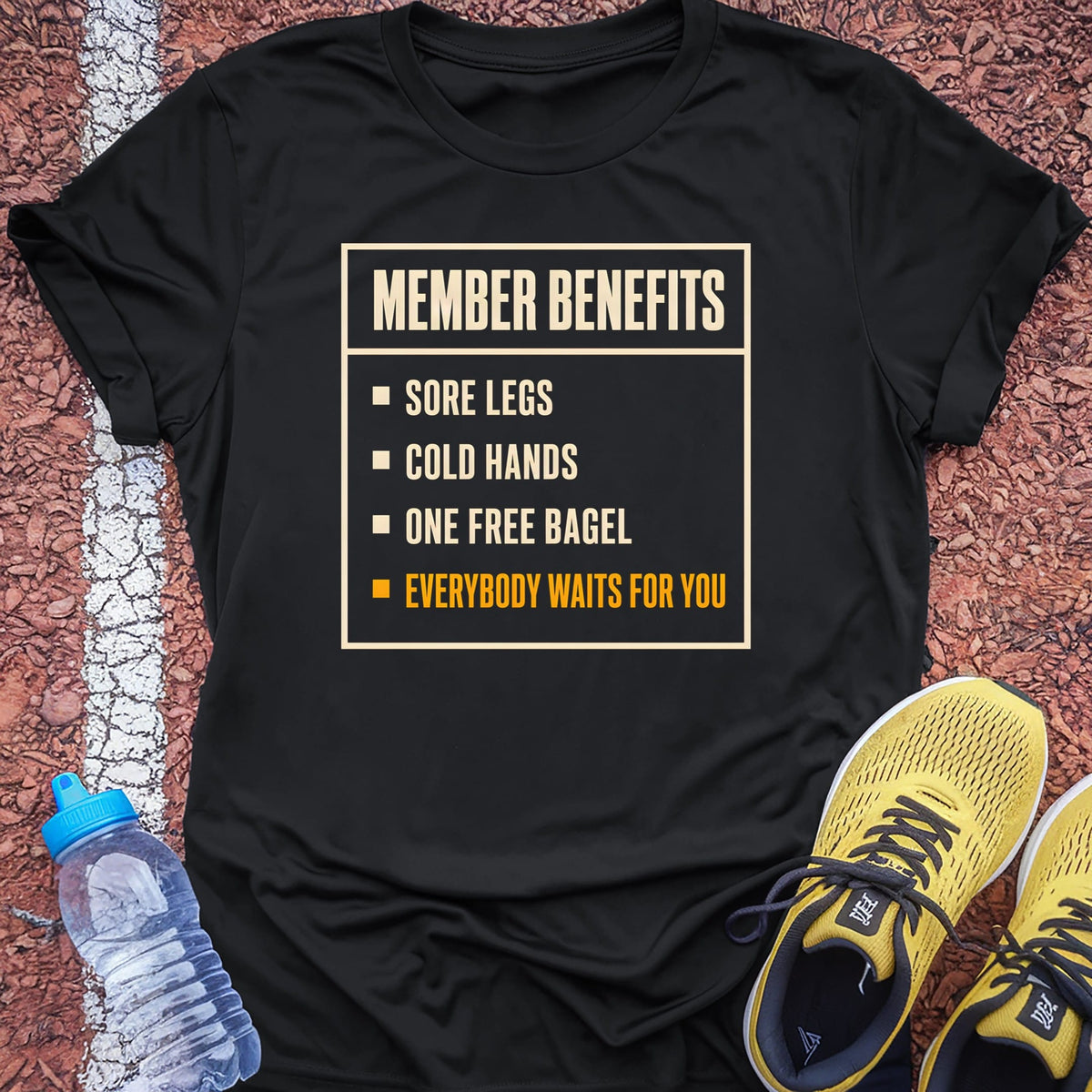 Member Benefits t-shirt — Black