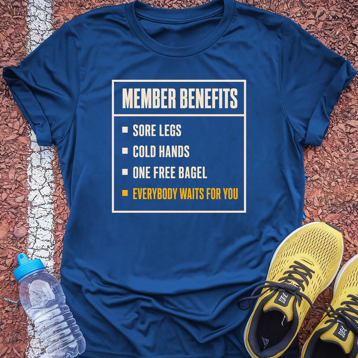 Member Benefits t-shirt — Royal