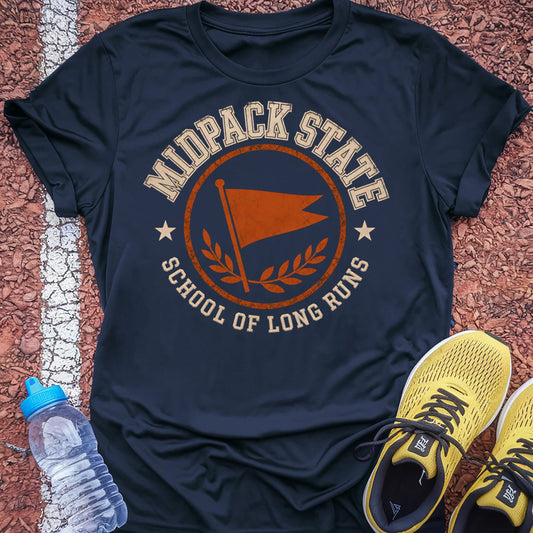 Midpack State t-shirt — Navy