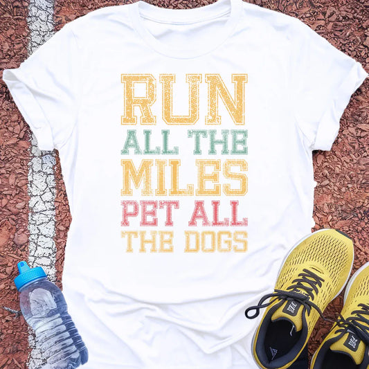 Miles & Dogs Tech Tee