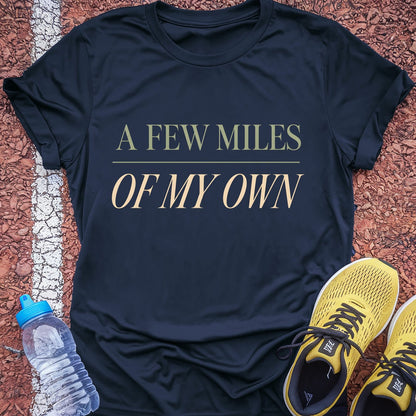 Miles of My Own t-shirt — Navy