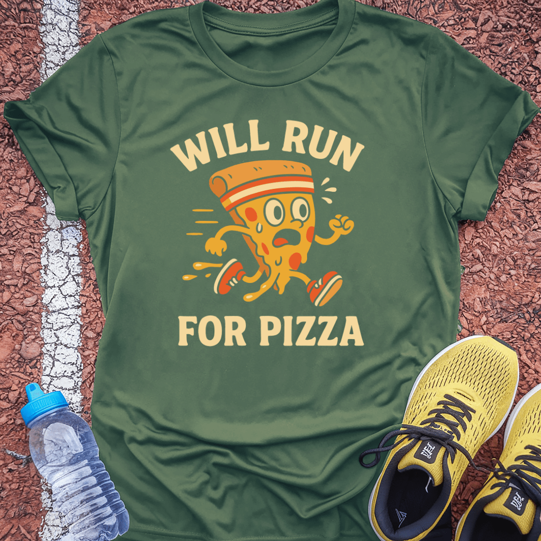 Will Run for Pizza T-Shirt