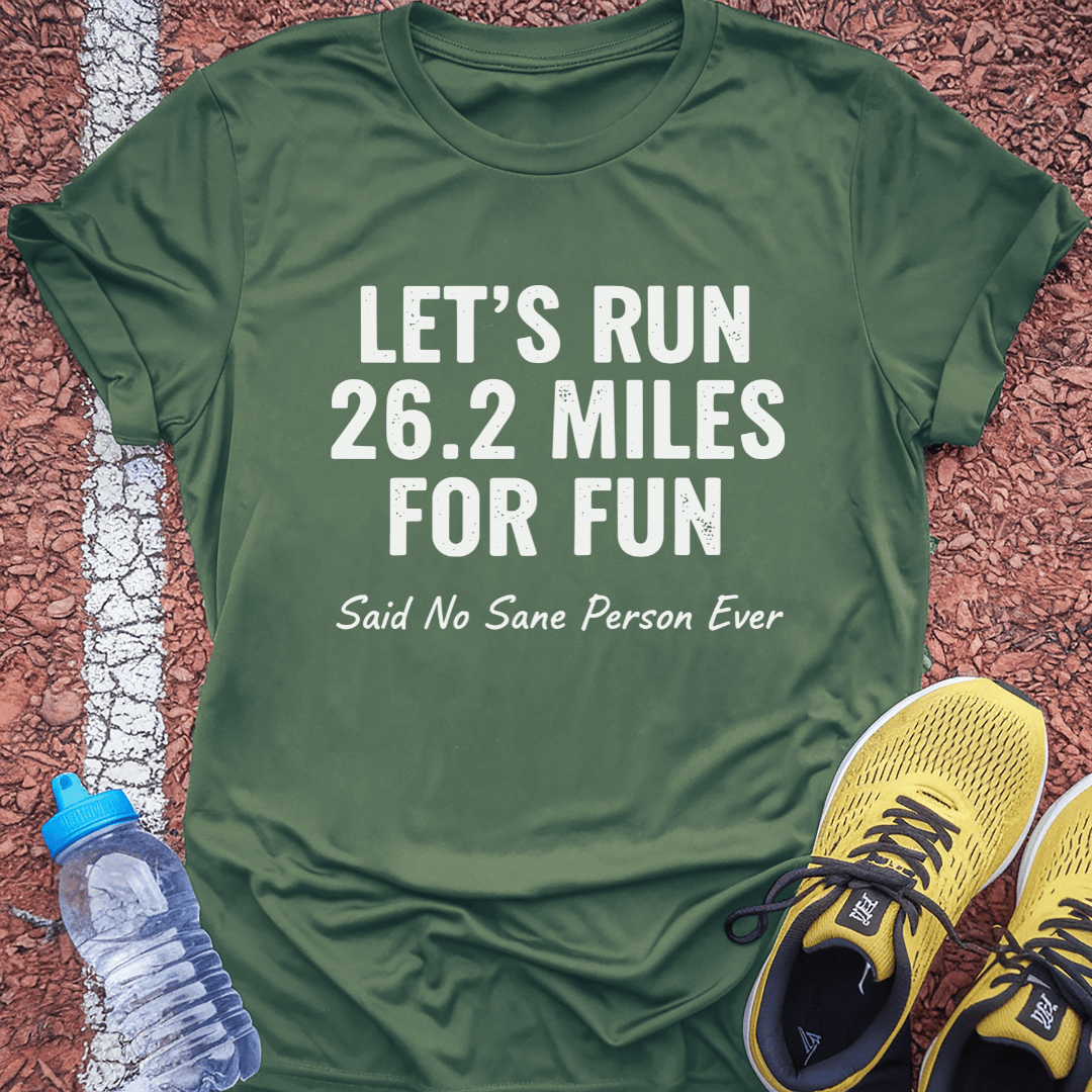 Let's Run 26.2 T-Shirt