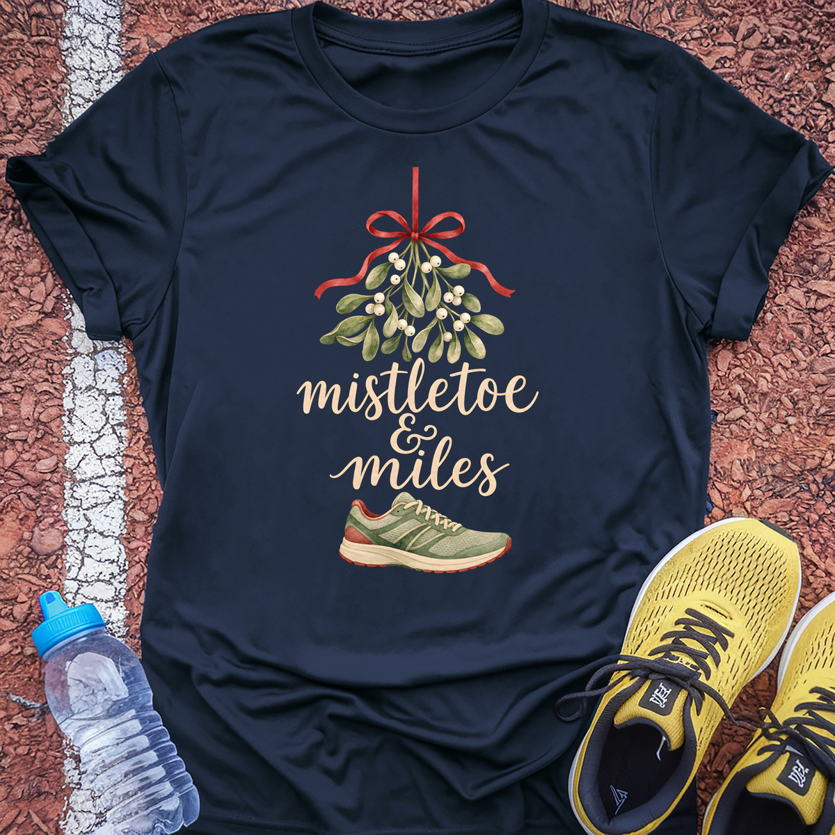 Mistletoe & Miles T-Shirt - Navy