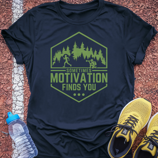 Motivation Photographer T-Shirt - Navy