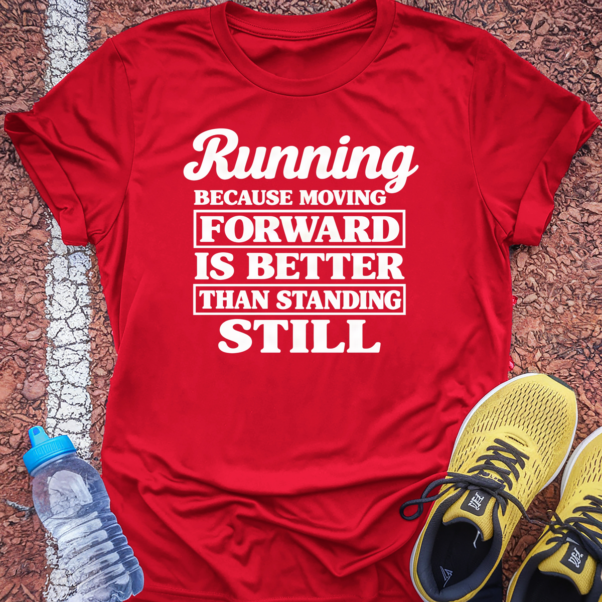 Moving Forward T-Shirt - Red