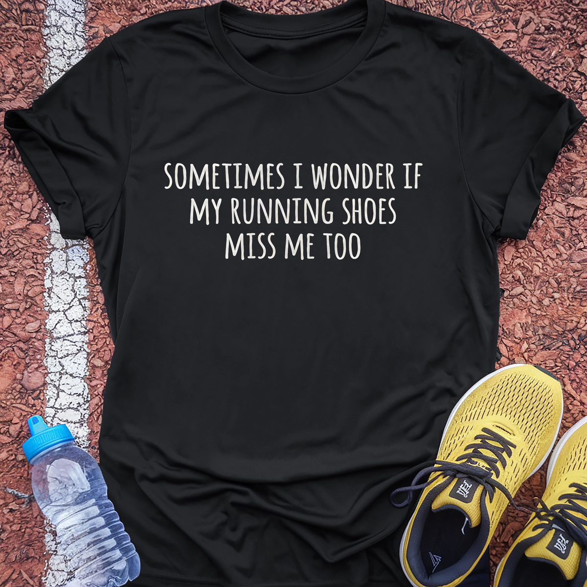 My Shoes Miss Me T-Shirt - Black