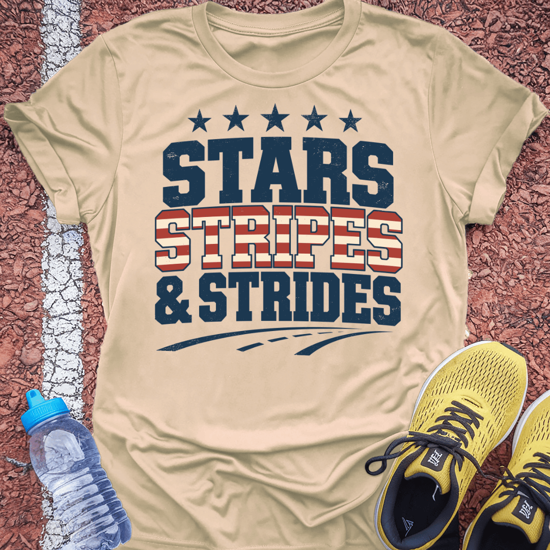 Stripes & Strides T-Shirt