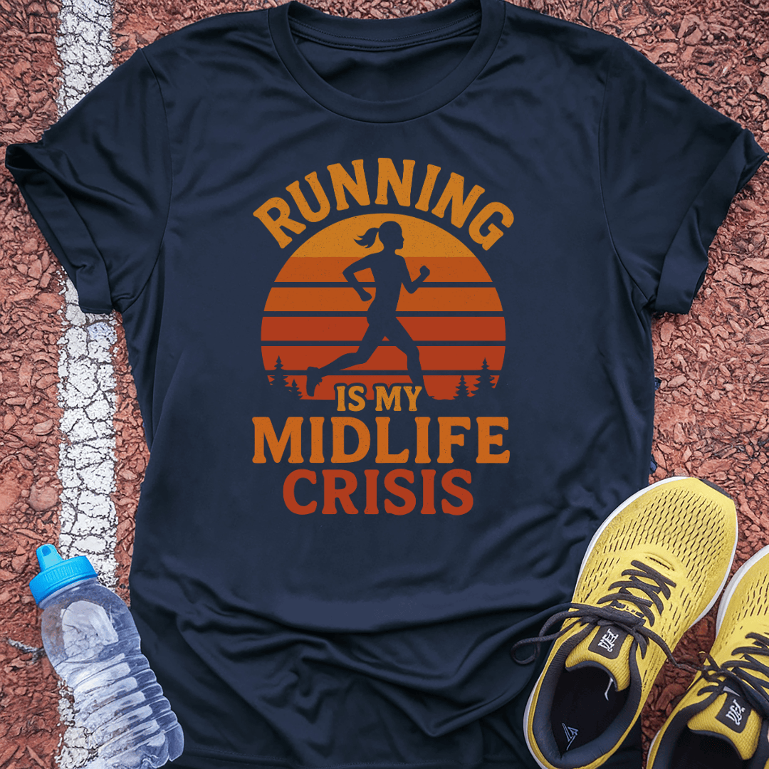 Midlife Crisis Tech Tee