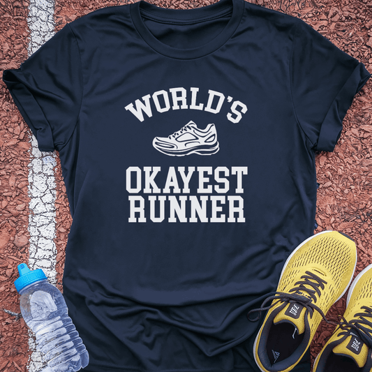Okayest Runner Tech Tee