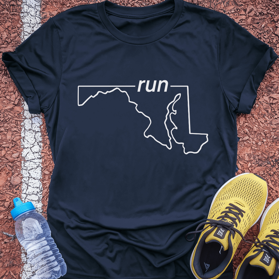 Run Maryland Tech Tee