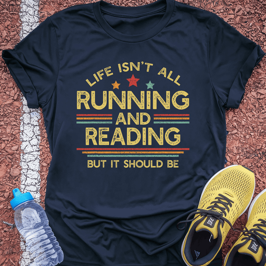 Running & Reading Tech Tee