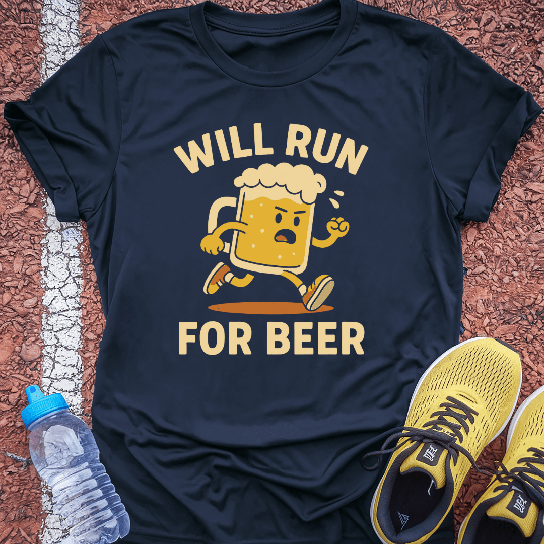 Will Run for Beer T-Shirt