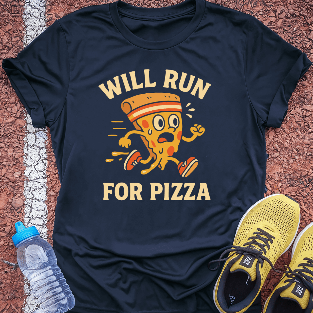 Will Run for Pizza T-Shirt