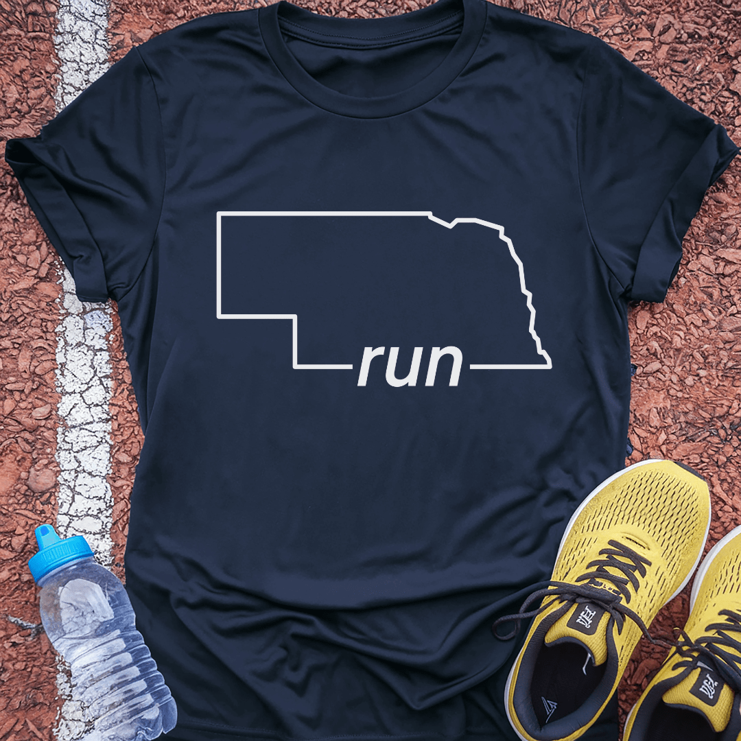 Run Nebraska Tech Tee