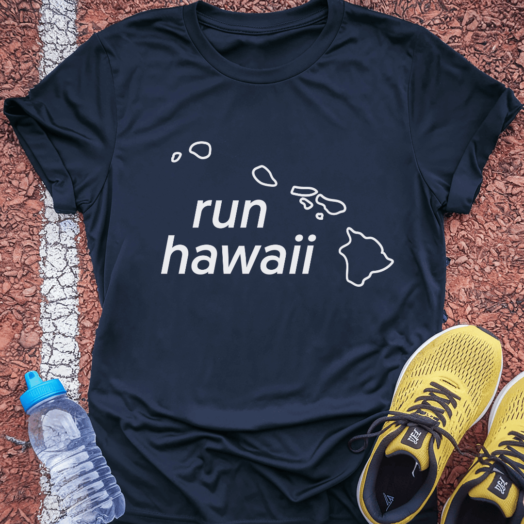 Run Hawaii Tech Tee