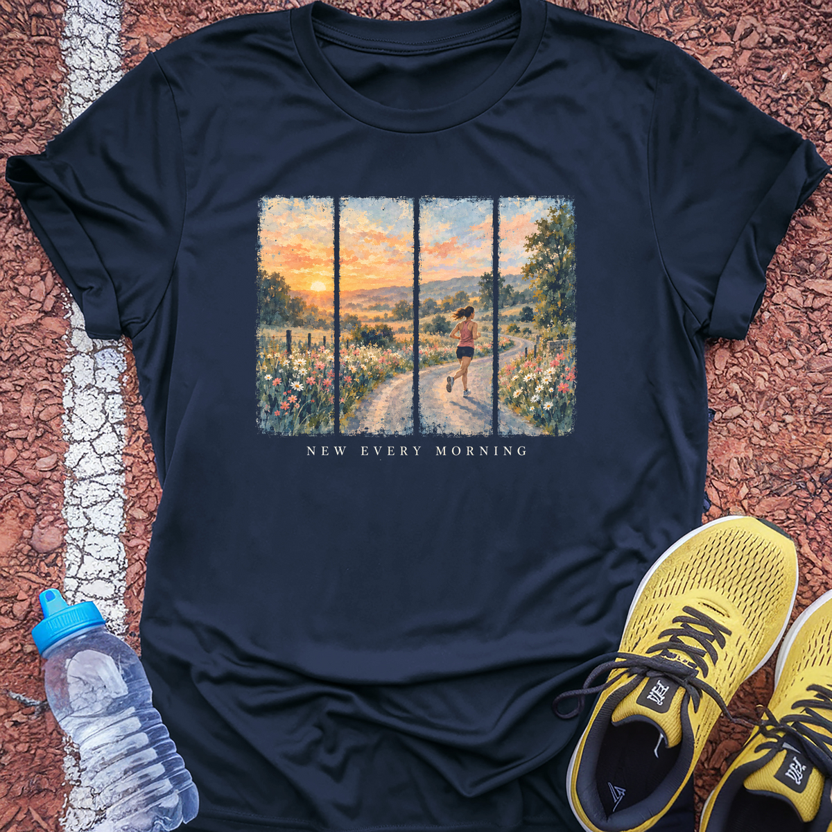 New Every Morning T-Shirt - Navy