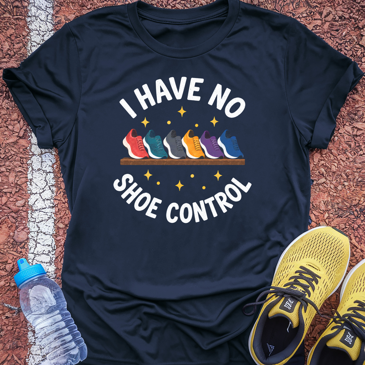 No Shoe Control T-Shirt - Navy