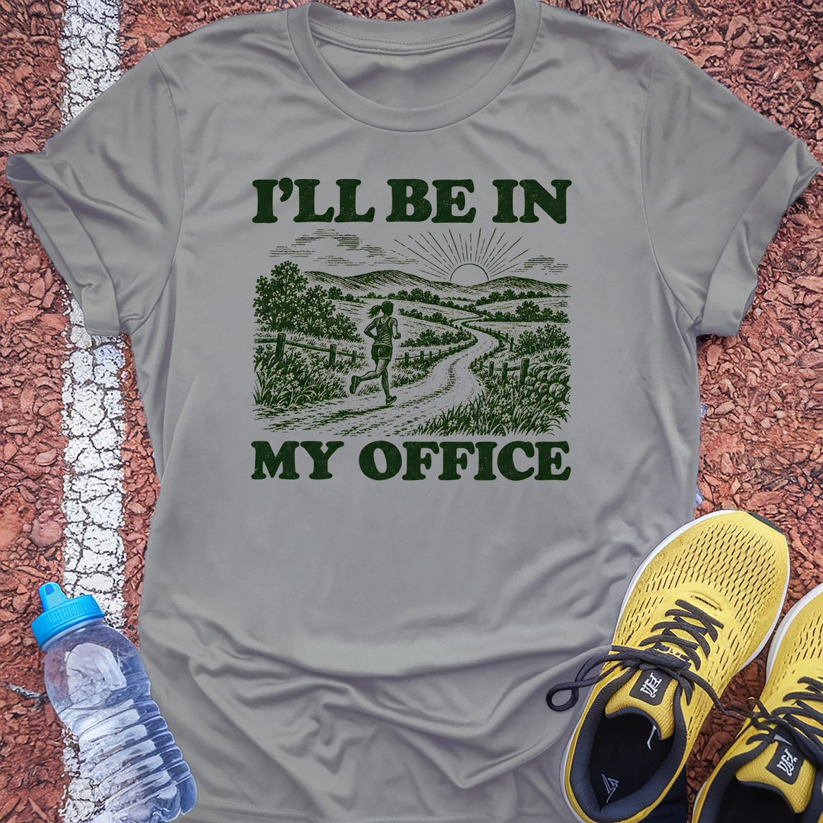 Office Hours T-Shirt - Sport Grey
