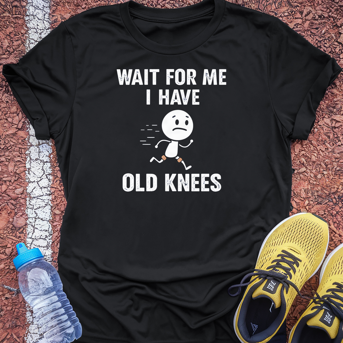 Old Knees T-Shirt - Black