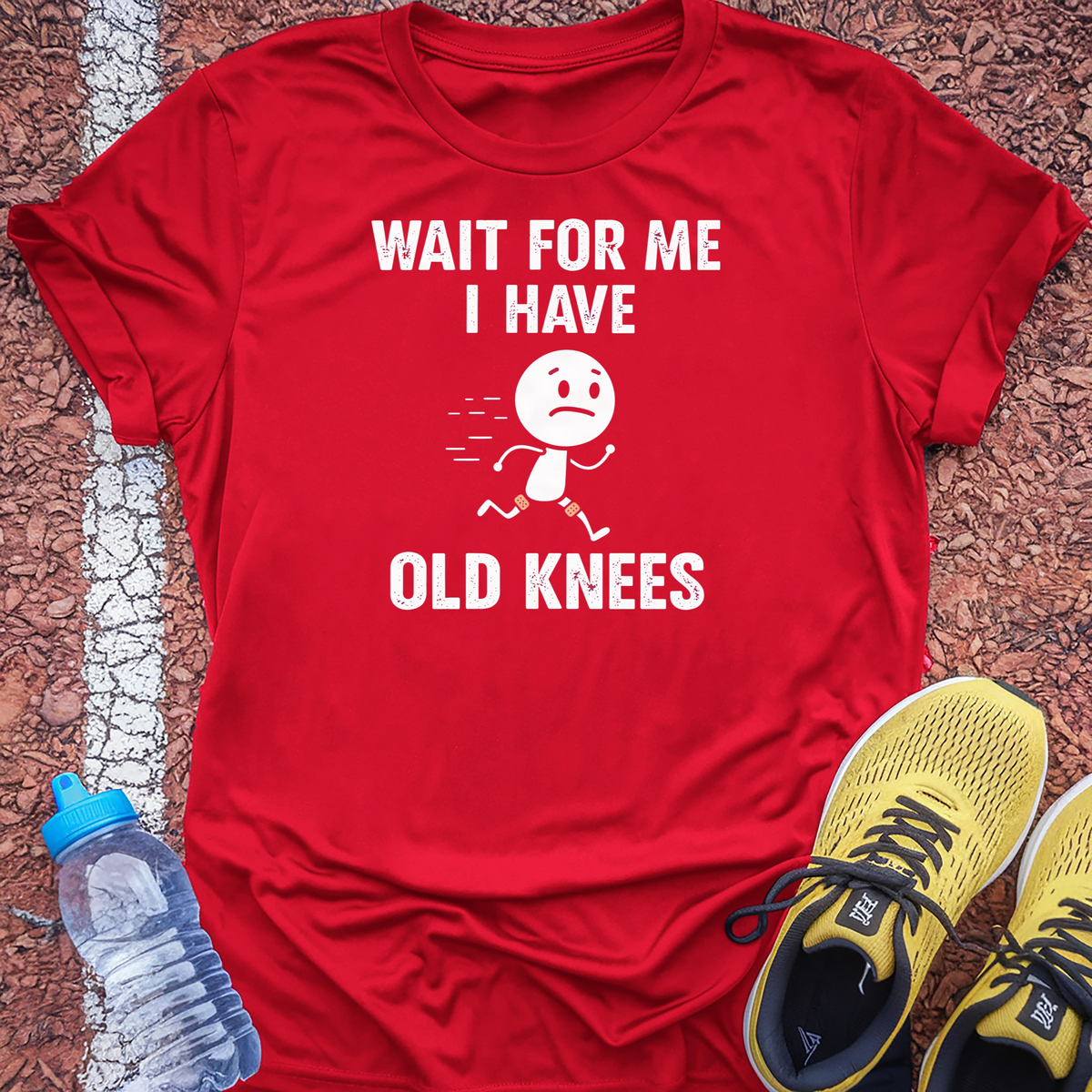 Old Knees Tech Tee - True Red