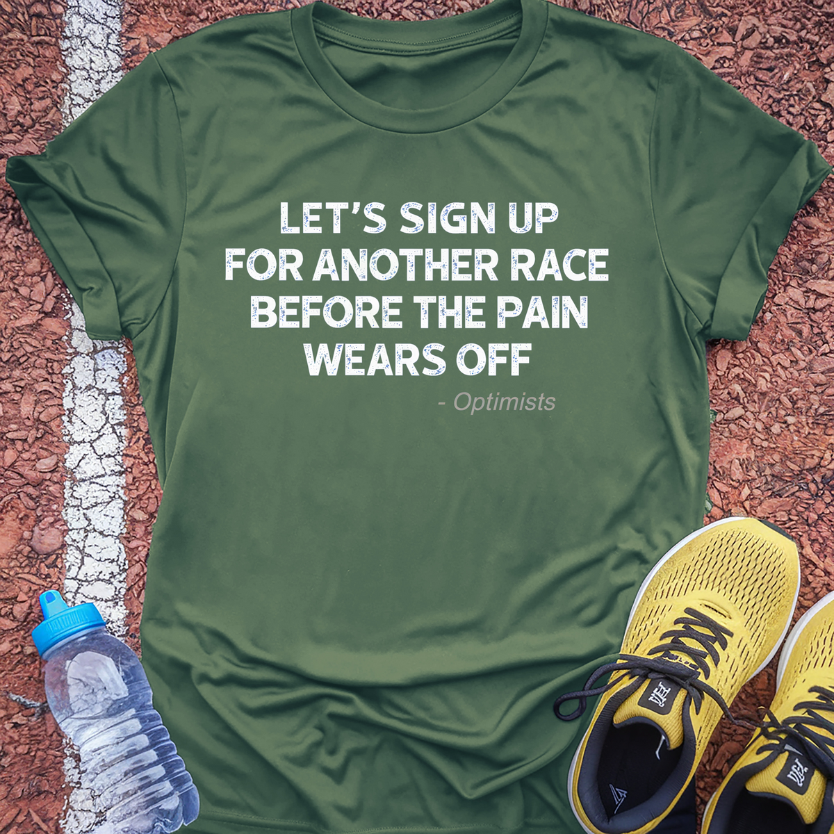 Optimists Tech Tee - Forest Green