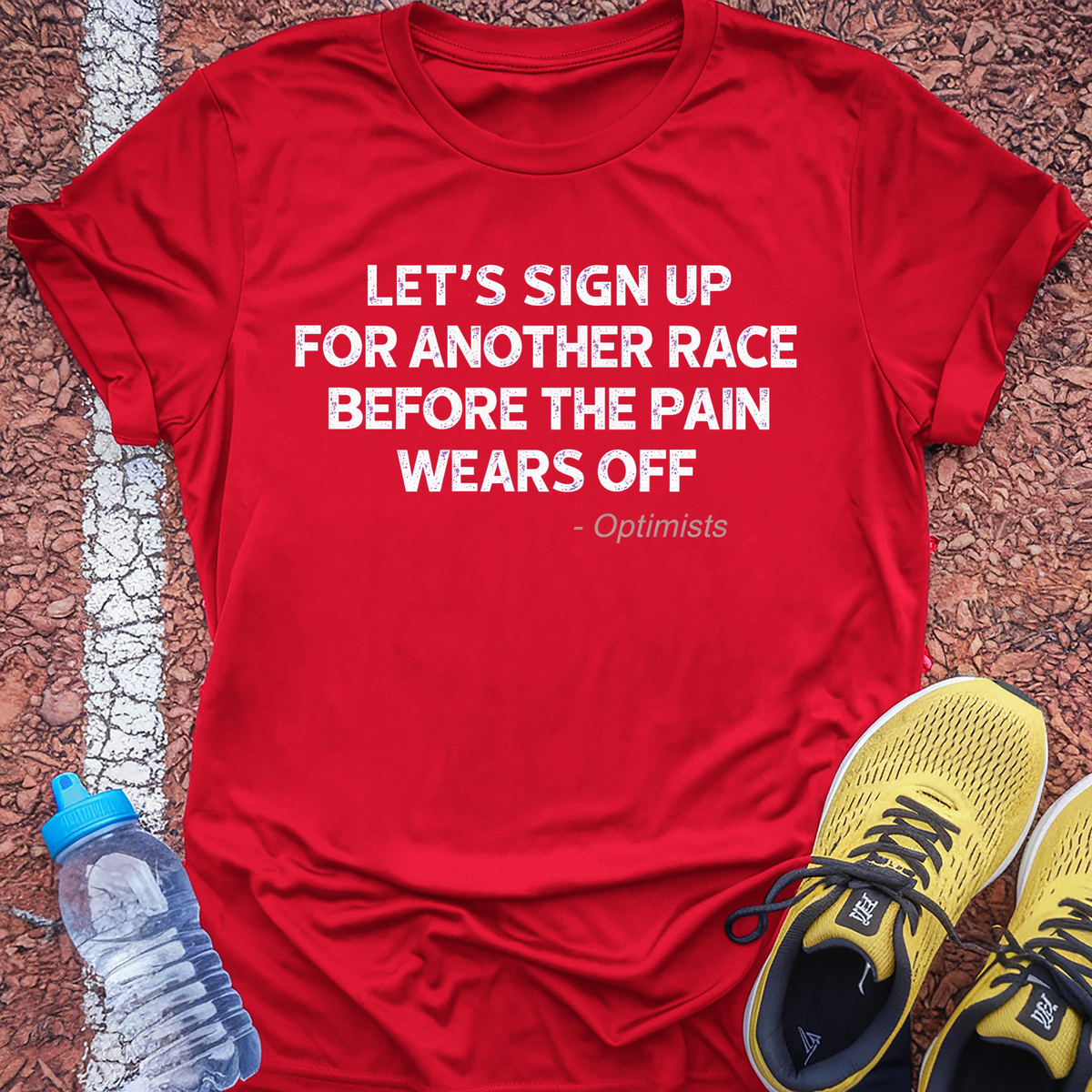 Optimists Tech Tee - True Red