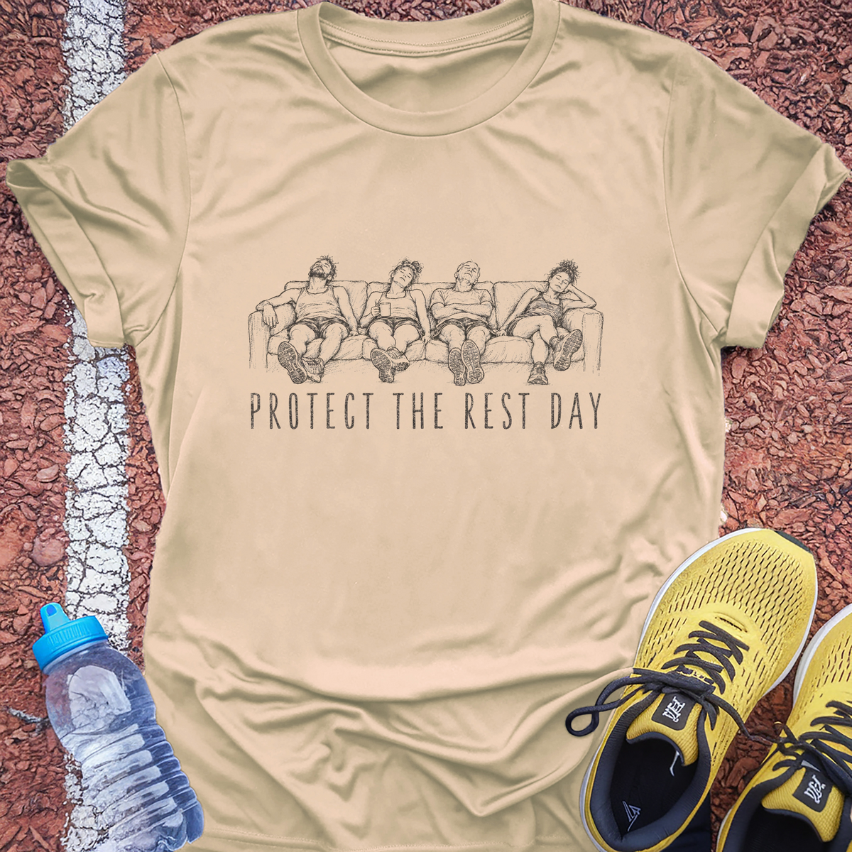 Protect the Rest Day T-Shirt - Natural