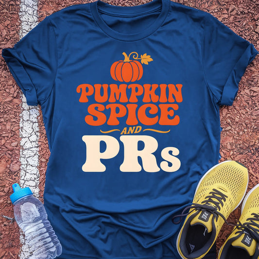 Pumpkin Spice and PRs T-Shirt - Royal