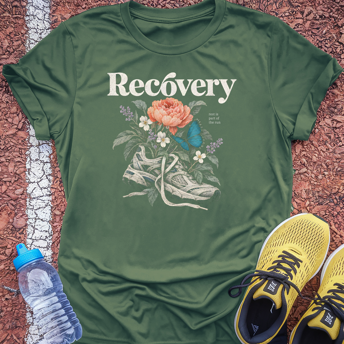 Recovery T-Shirt - Military Green