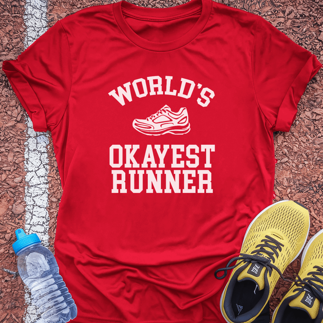Okayest Runner Tech Tee