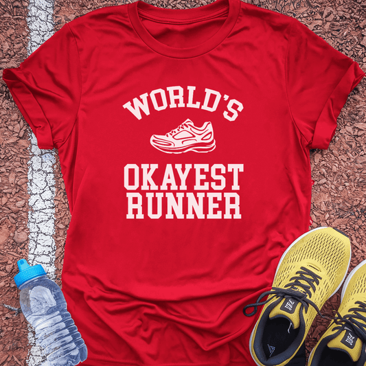 Okayest Runner Tech Tee