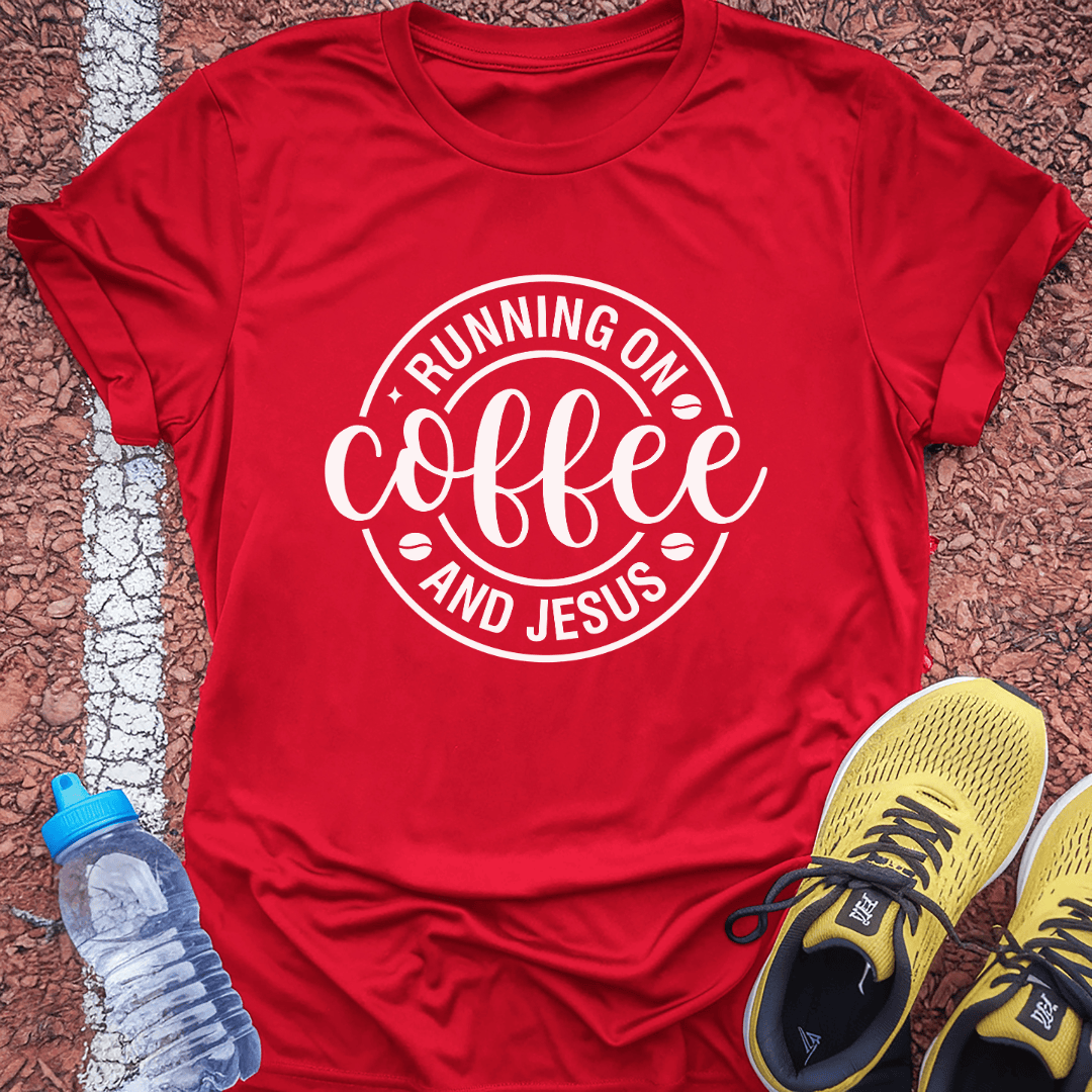 Coffee and Jesus Tech Tee