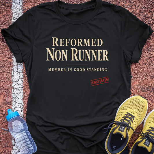 Reformed Non Runner t-shirt — Black