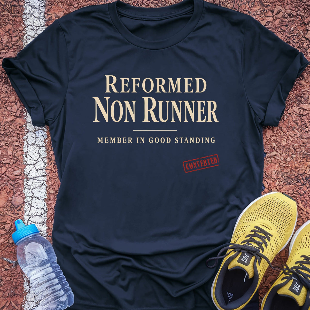 Reformed Non Runner t-shirt — Navy
