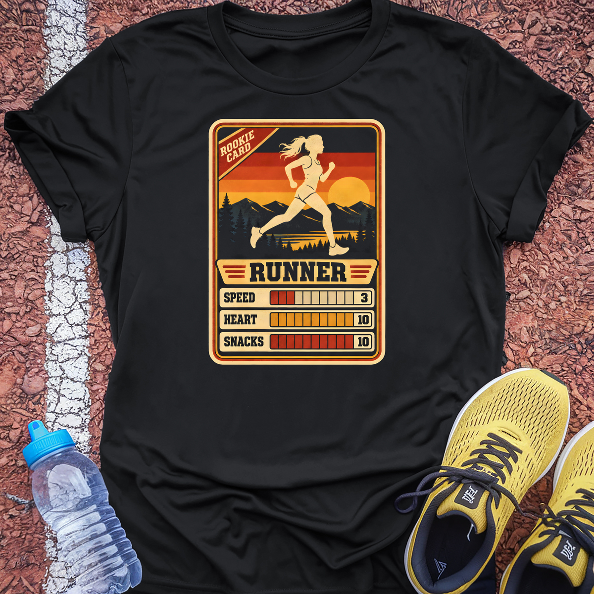 Rookie Card T-Shirt - Black