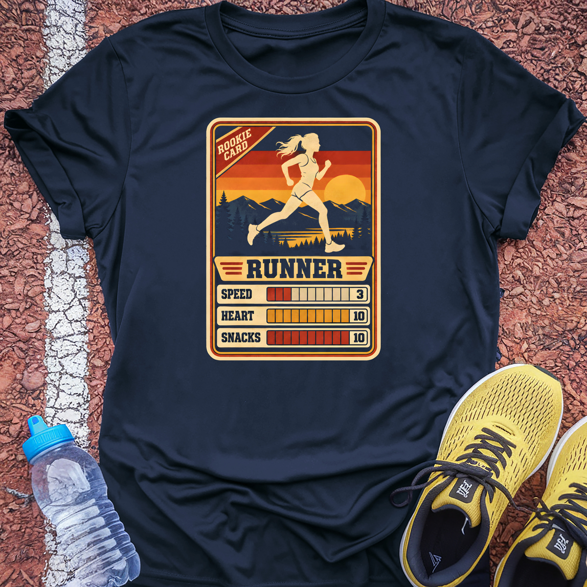 Rookie Card Tech Tee - True Navy