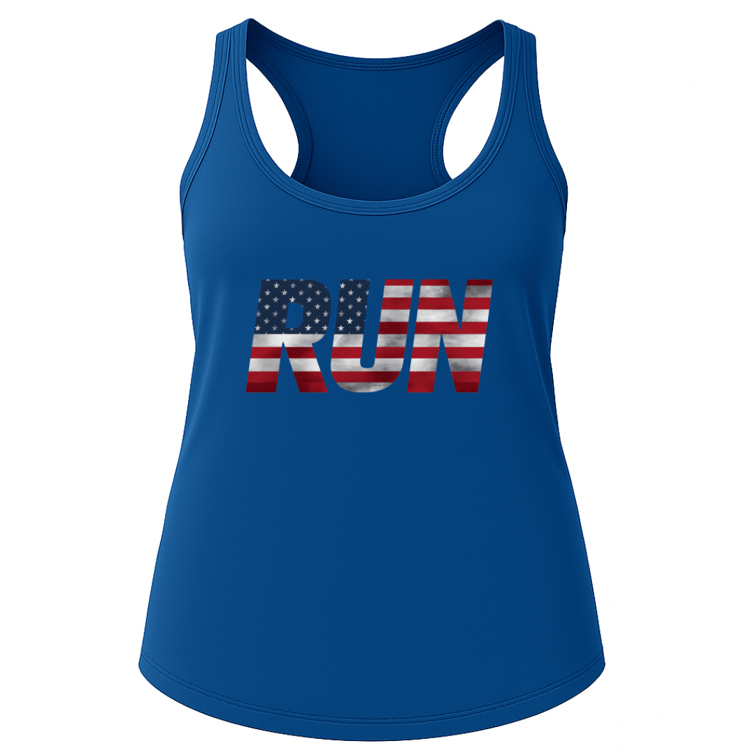 Run Flag Tank