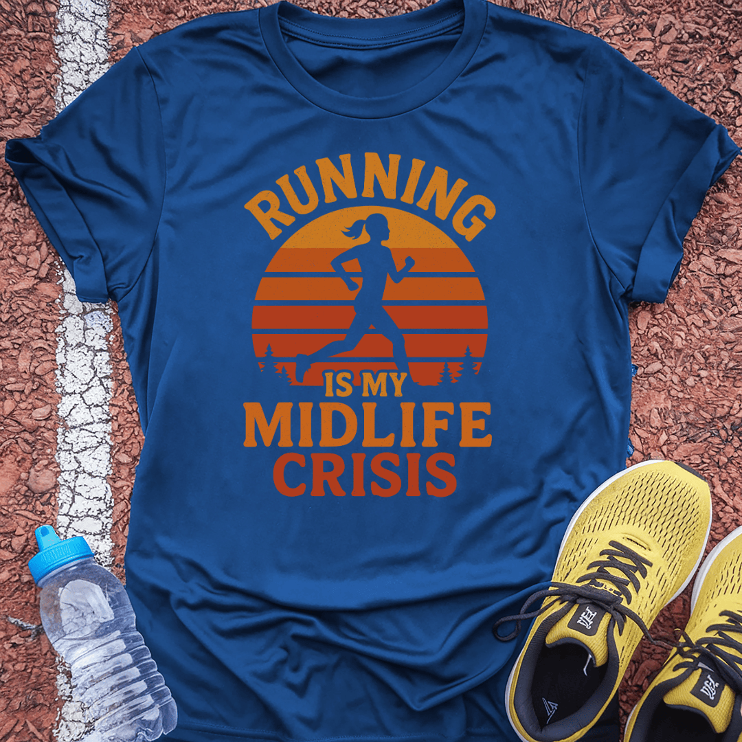 Midlife Crisis Tech Tee