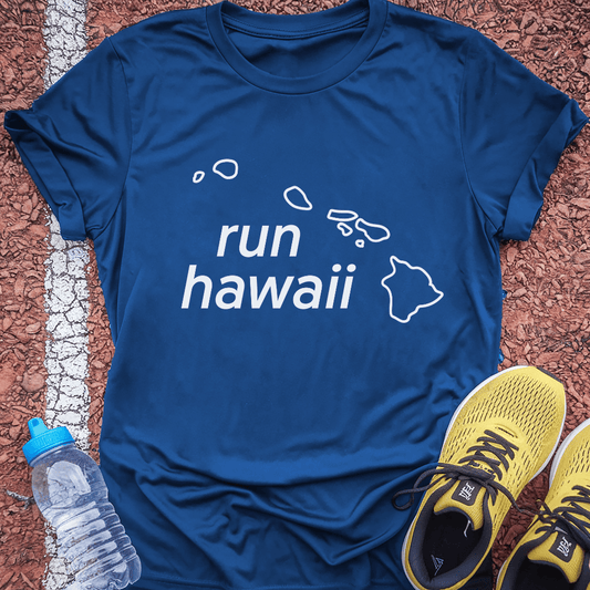 Run Hawaii Tech Tee