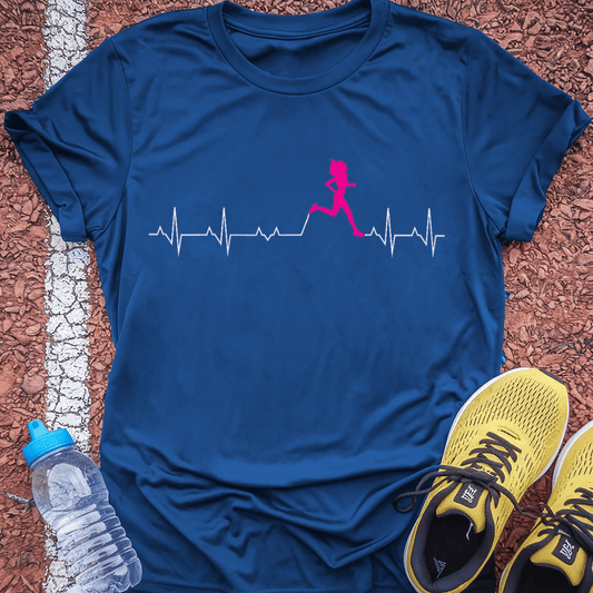 Pink Heart Tech Tee