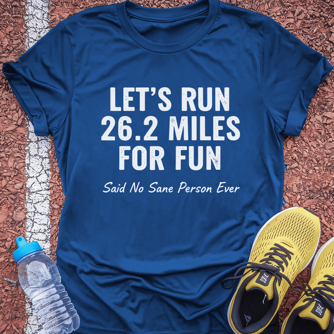 Let's Run 26.2 T-Shirt