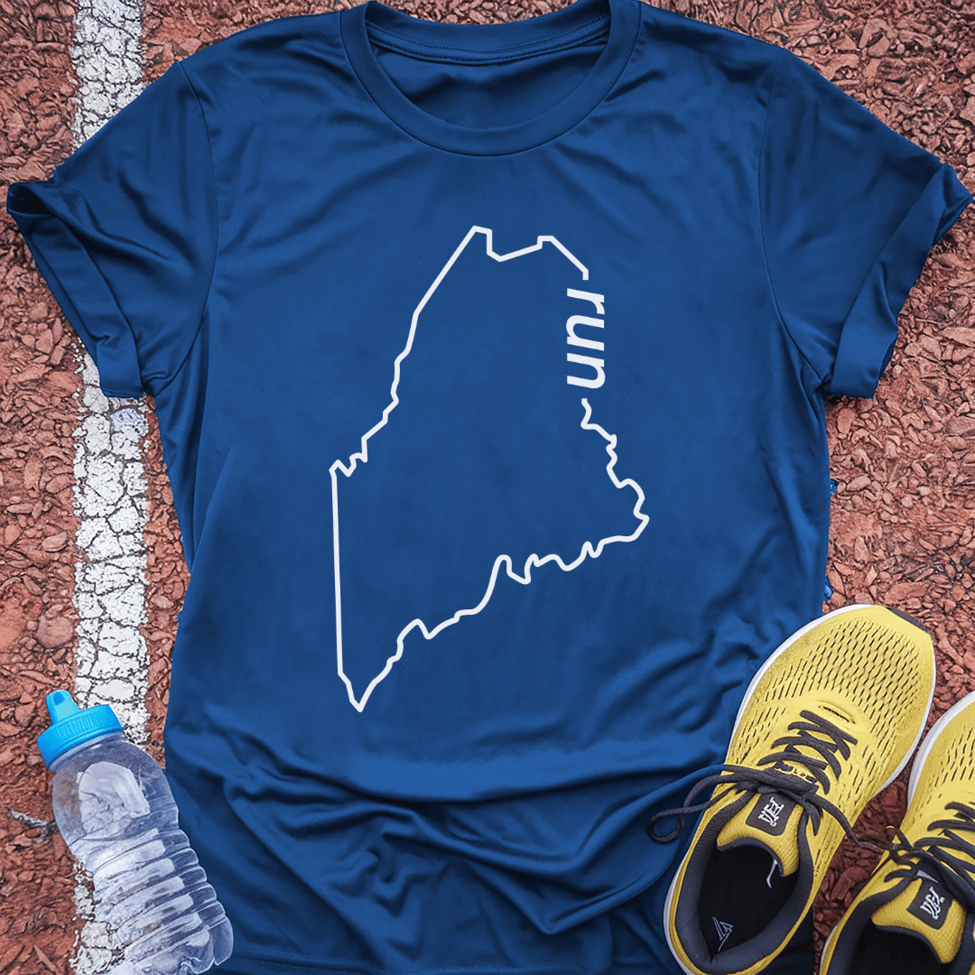 Run Maine Tech Tee