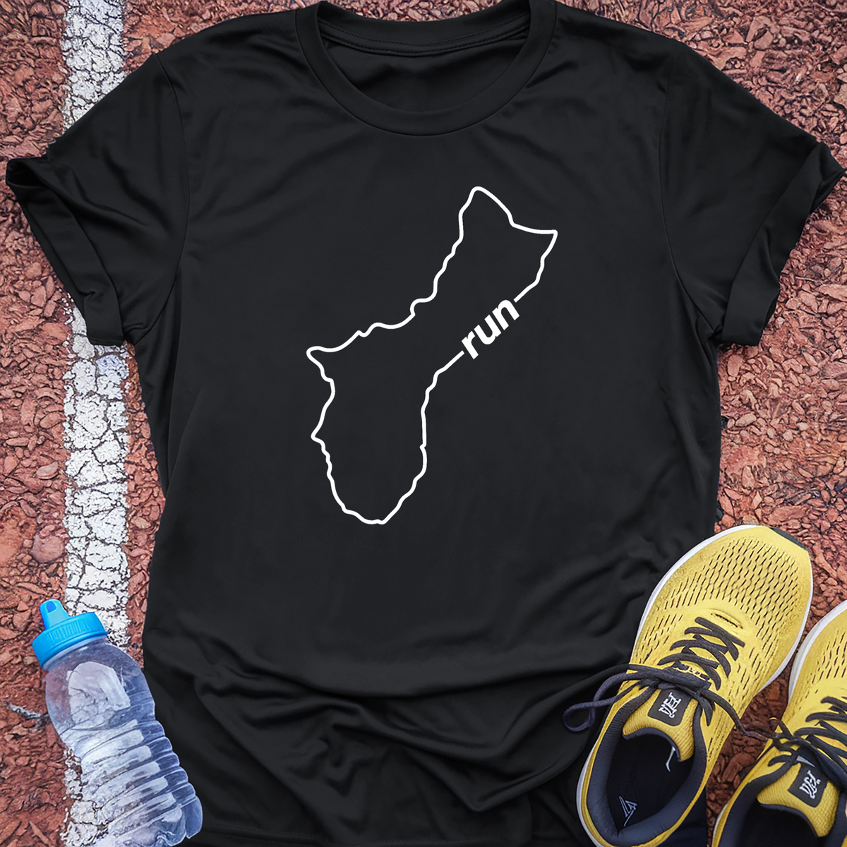 Run Guam - Black