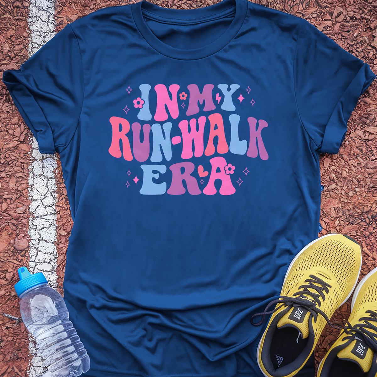 Run-Walk Era Tech Tee - True Royal