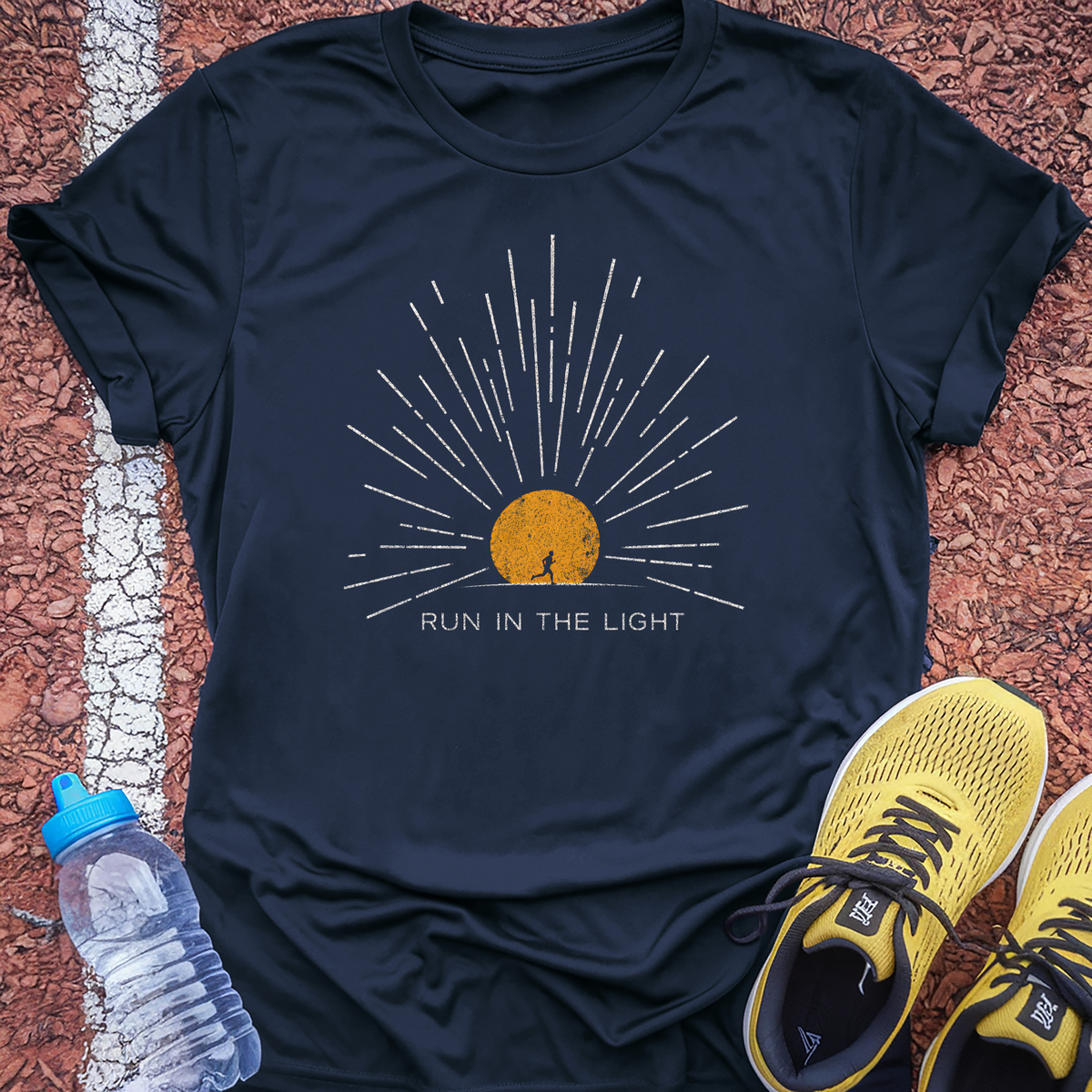 Run in the Light T-Shirt - Navy