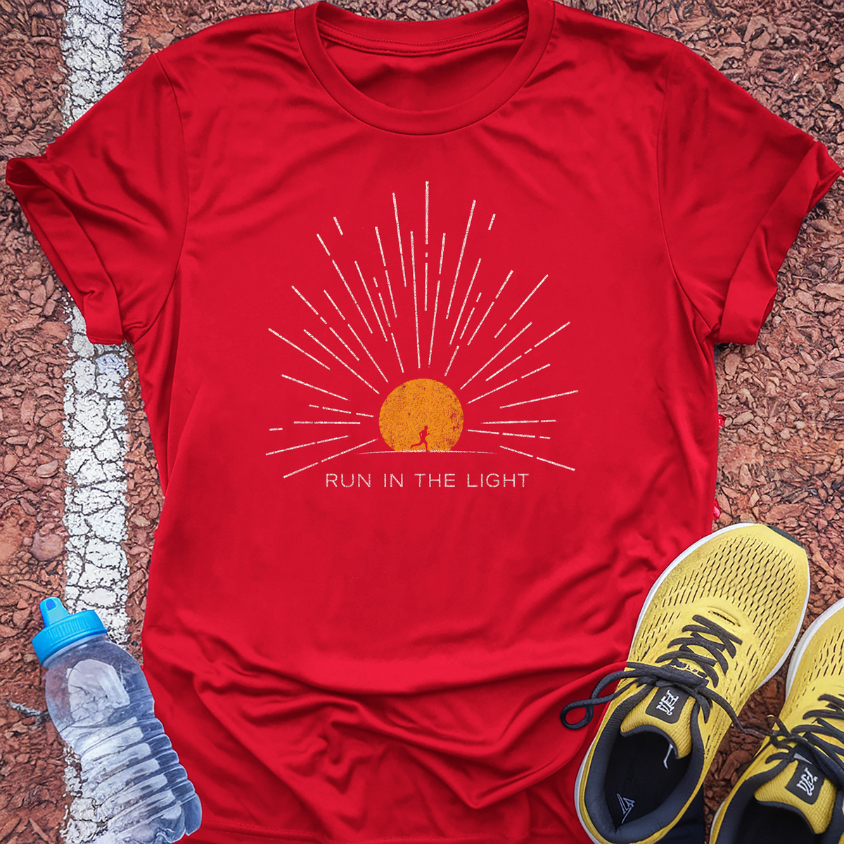 Run in the Light T-Shirt - Red